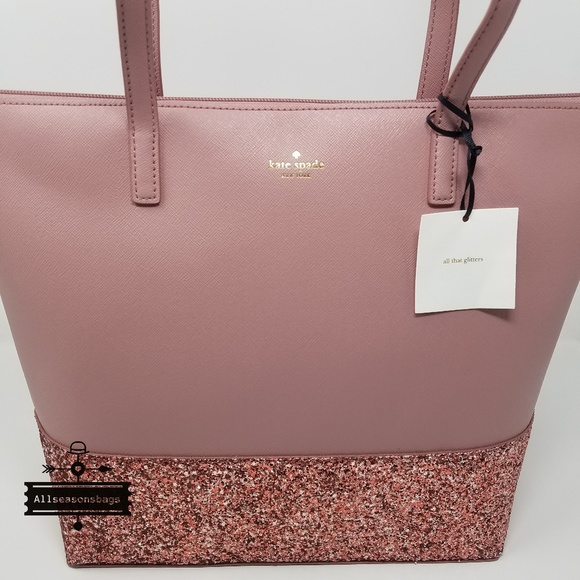 Kate spade LARGE penny greta tote dusty peony bag - Picture 2 of 5